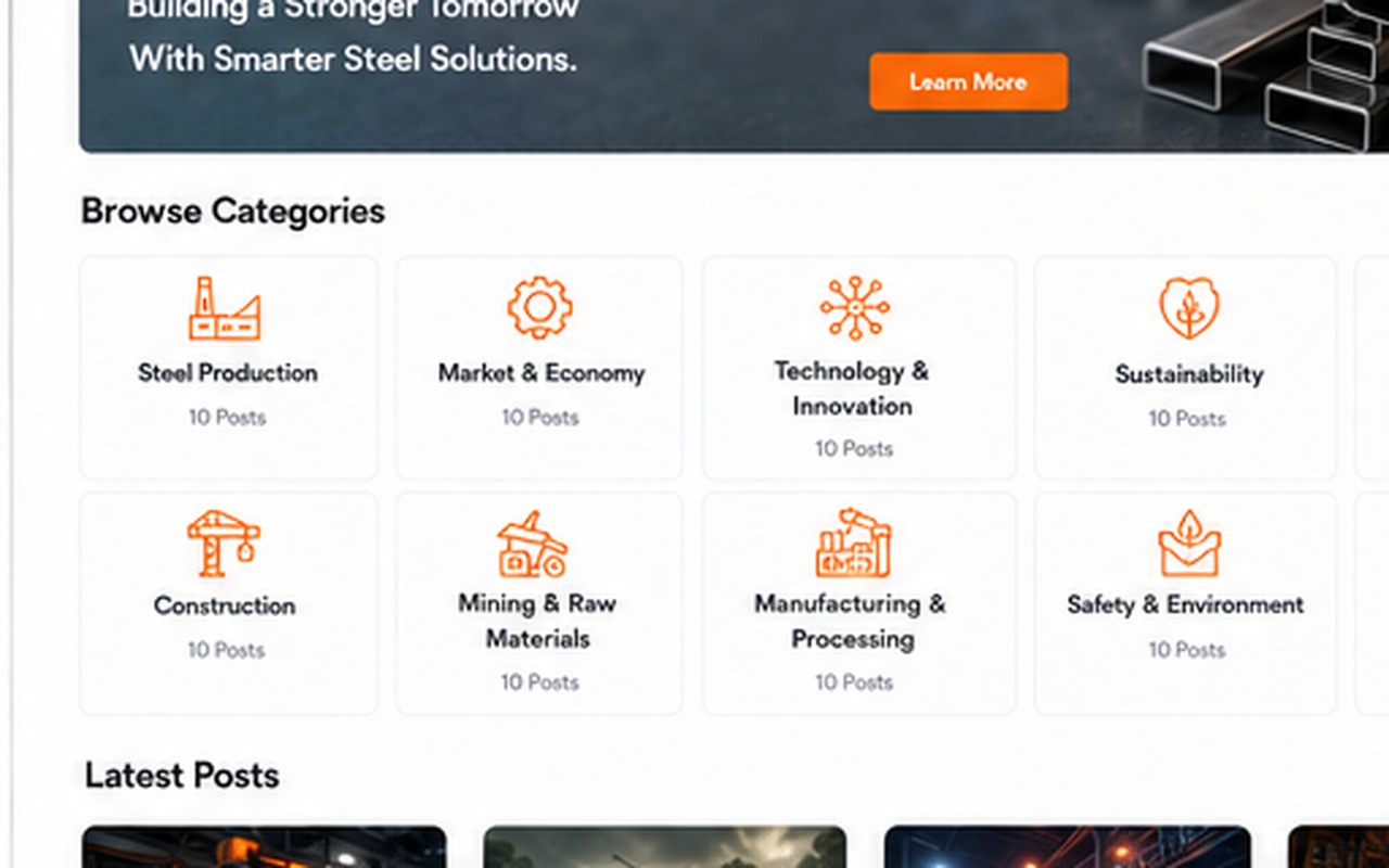 Advanced High-Strength Steel and Next-Generation Applications: Key Developments Industry Leaders Should Watch — steel industry image